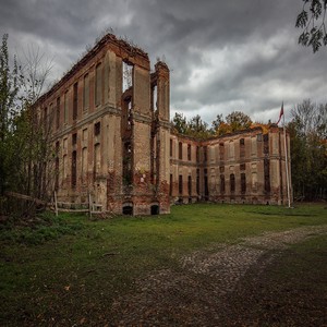 Ruins of the Palace in Kamieniec